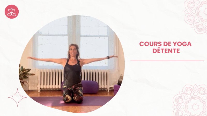 Jour 20. Cours de Yoga détente avec Martine Belcourt (32 min)